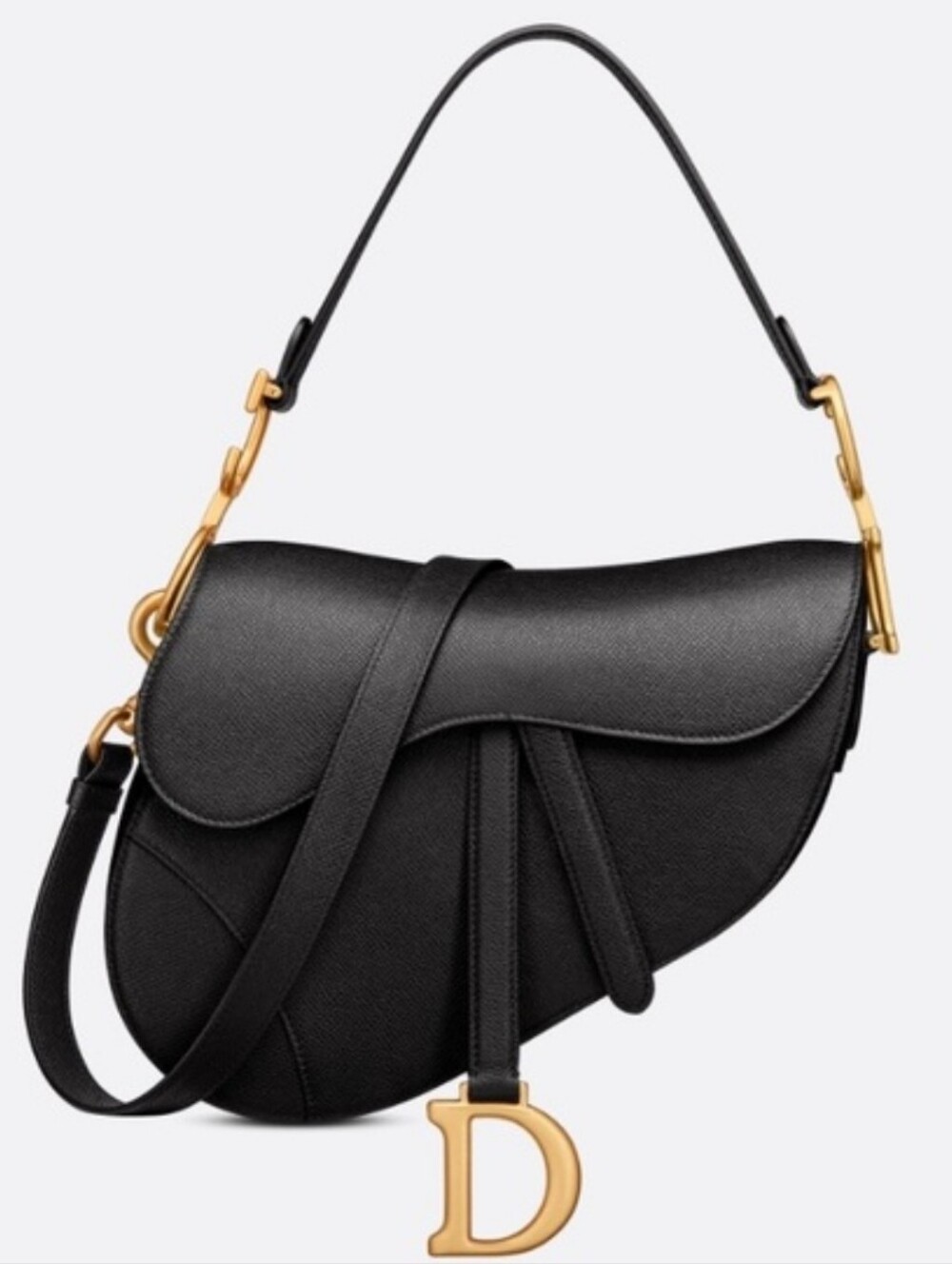 Adoir Boxed Super Grained Calf Saddle Up Crossbody Shoulder Convert
